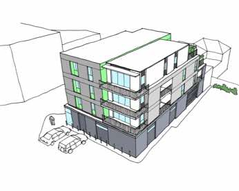 A mixed used development with retail on the ground floor with 9 flats over the next 3 floors. An extremely restricted site with the new building on the entire footprint of the site. Building cost of £1.5m and was completed in January 2016.<br/><br/>MVW Consultancy acted as the Project Manager, Contract Administrator and Quantity Surveyor.<br/>